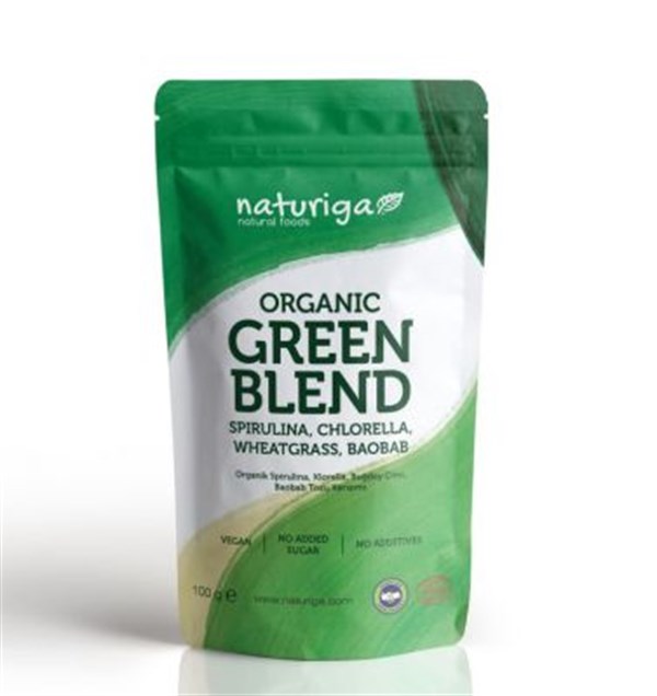 Naturiga Organik Green Blend- Yeşil Karışım 100 g