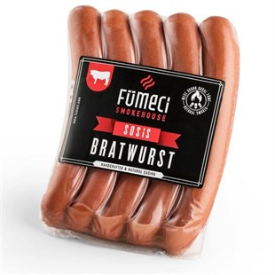 Fümeci Smokehouse Bratwurst Sosis 450-500 Gr 